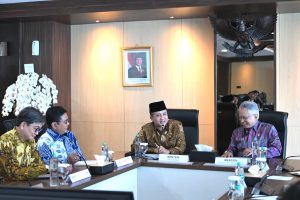 Untuk itu Kemen Dikti Saintek siap membantu mengembangkan pembelajaran jarak jauh kolaborasi dengan perguruan tinggi