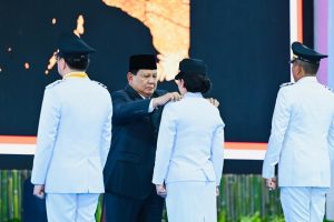 Pelantikan 961 Kepala Daerah Terpilih secara serentak di Istana Merdeka dihadiri langsung Menteri Transmigrasi, Iftitah Sulaiman