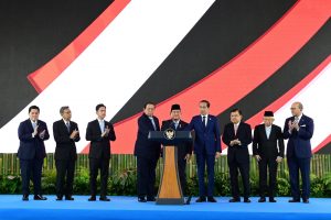 Menteri dan Wakil Menteri Transmigrasi Republik Indonesia menghadiri peluncuran Badan Pengelola Investasi (BPI) Daya Anagata Nusantara