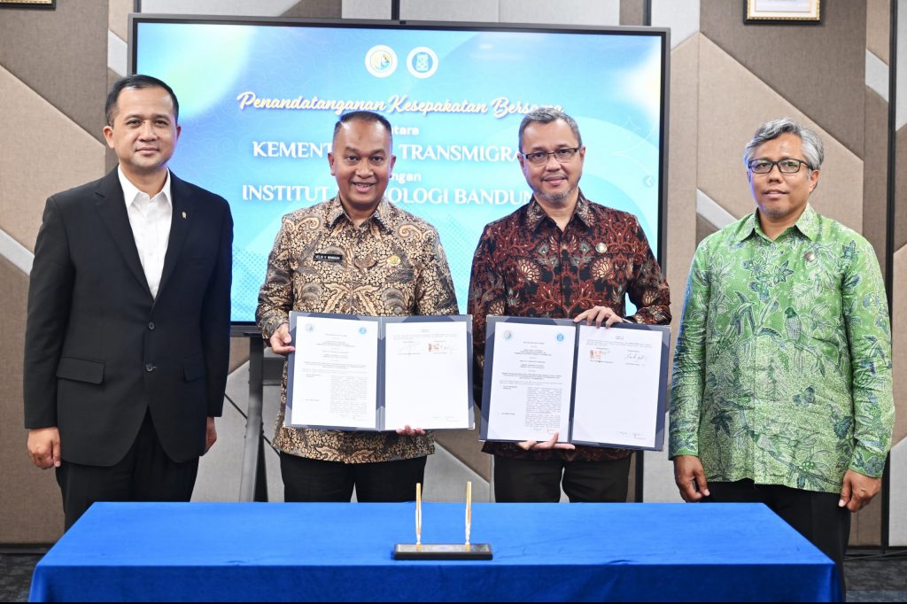 Dalam rangka mengoptimalkan Program Transmigrasi Patriot, Kementerian Transmigrasi menjalin kerja sama dengan Institut Teknologi Bandung